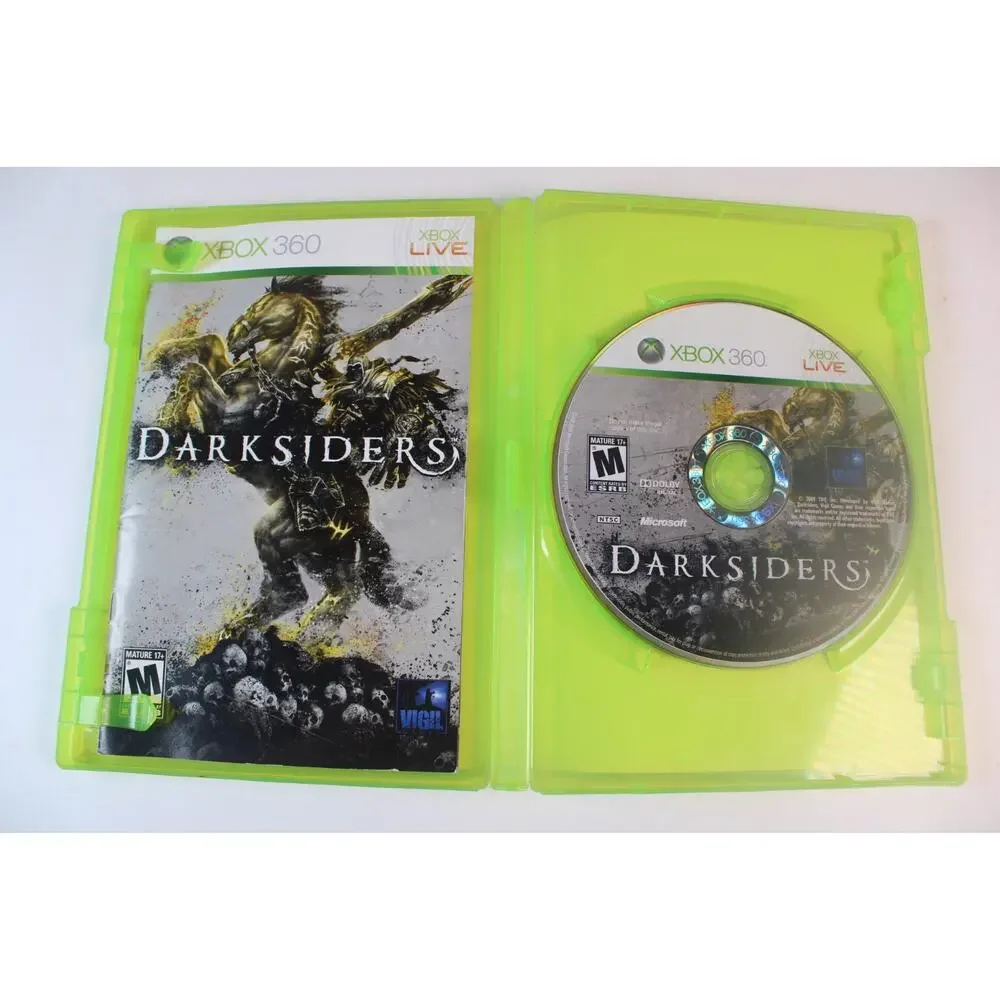 2 game lot/bundle: Darksiders 1 and 2 (Microsoft Xbox 360) Authentic, Complete